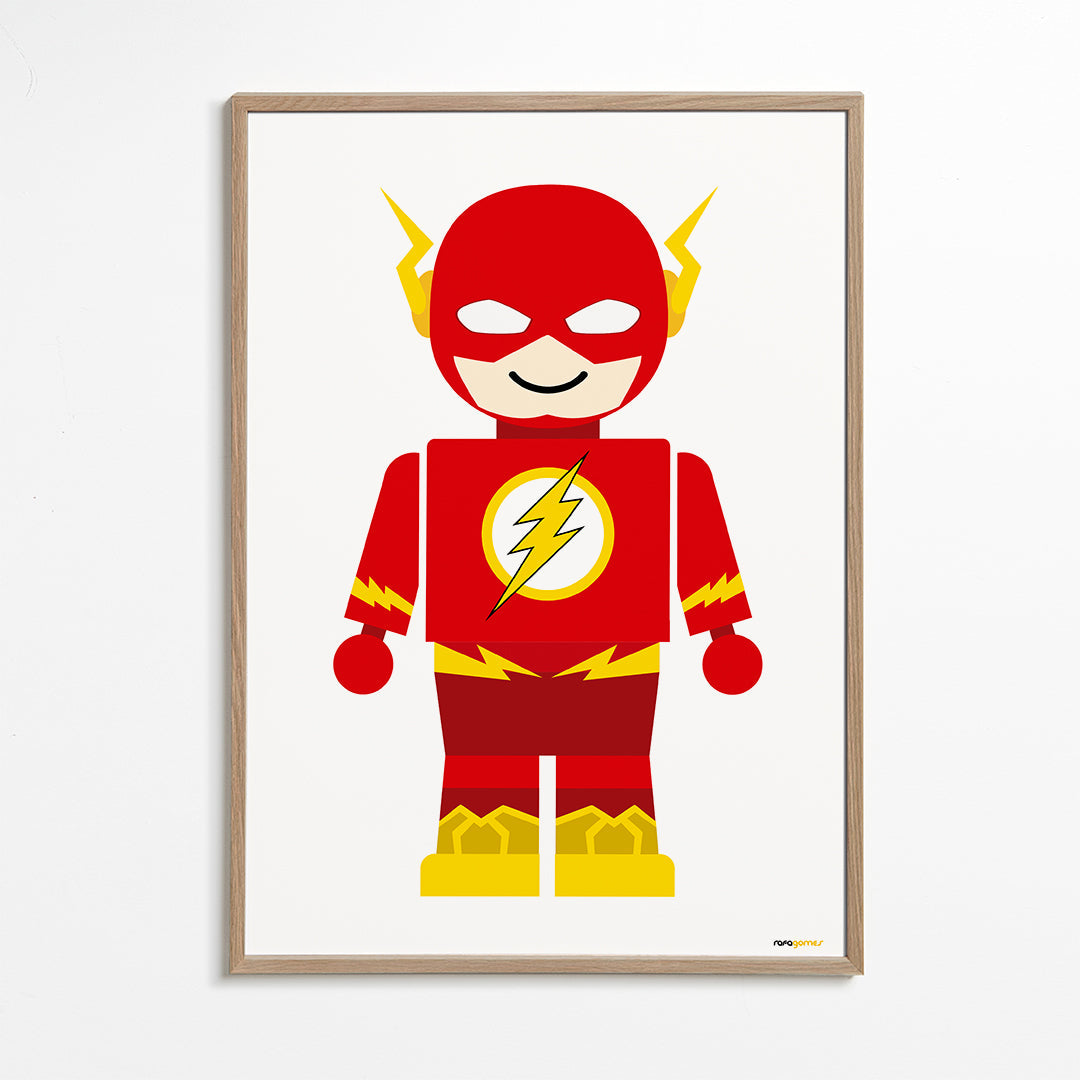 Dětský plakát Toy Flash