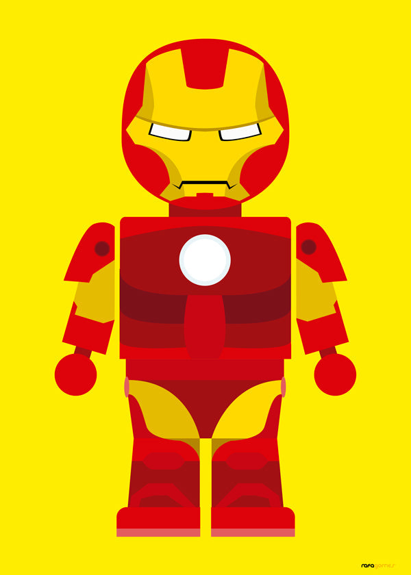 Dětský plakát Ironman hračka