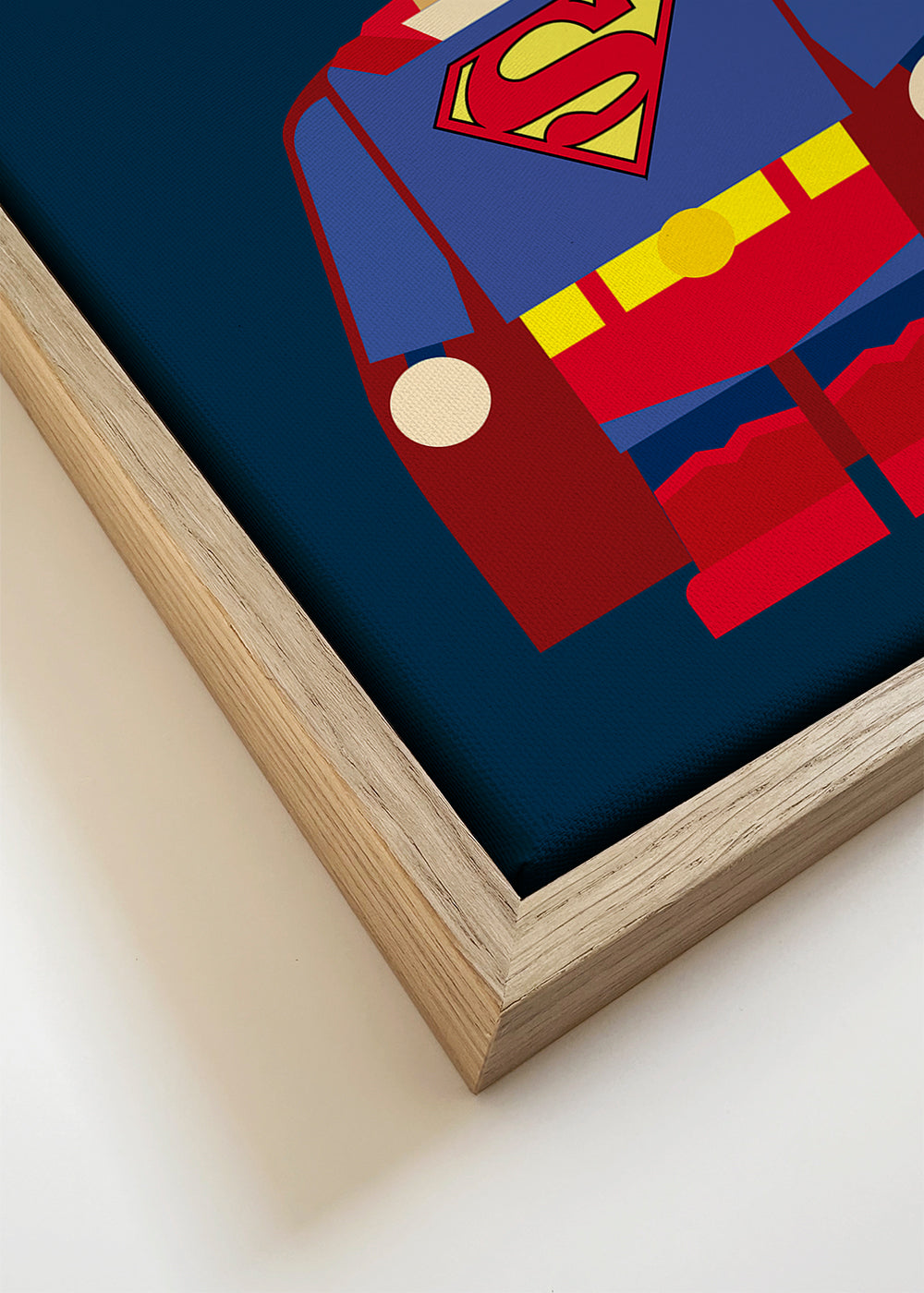 Ilustrace superhrdiny hračka