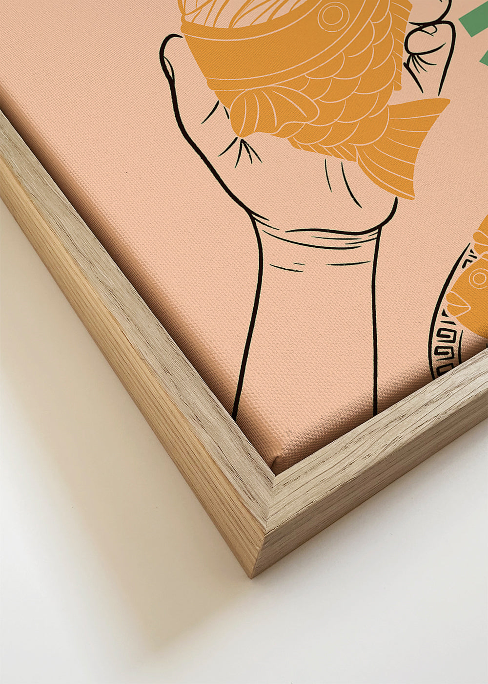 Obraz do kuchyně Ilustrace Taiyaki