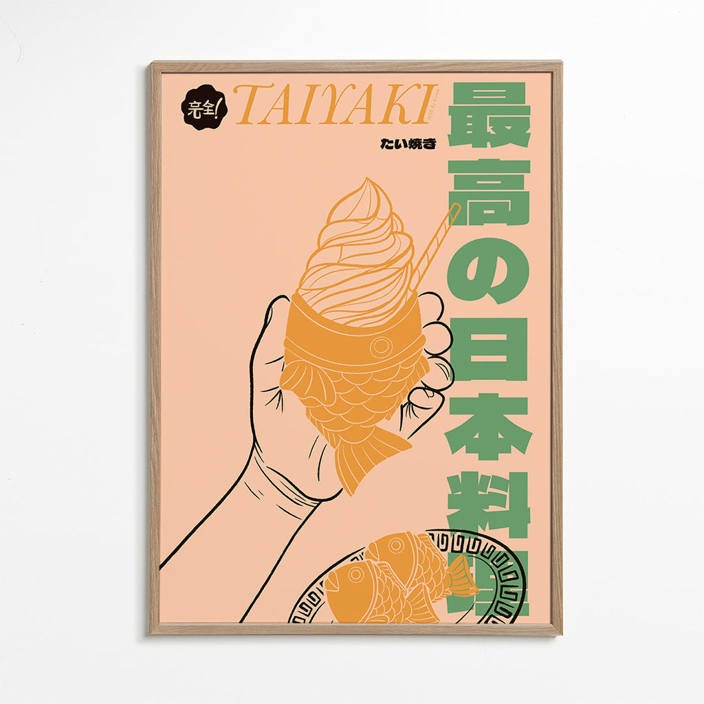 Obraz do kuchyně Ilustrace Taiyaki