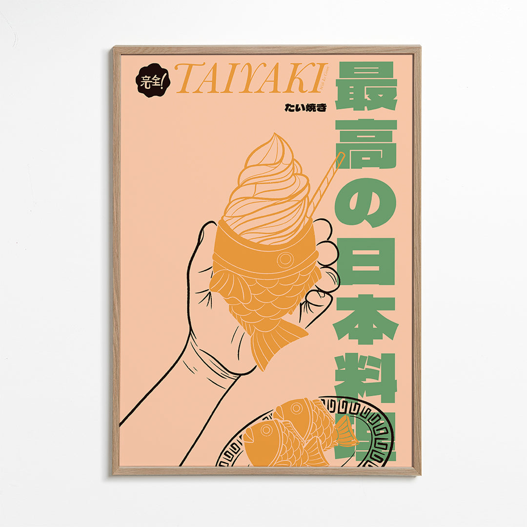 Obraz do kuchyně Ilustrace Taiyaki