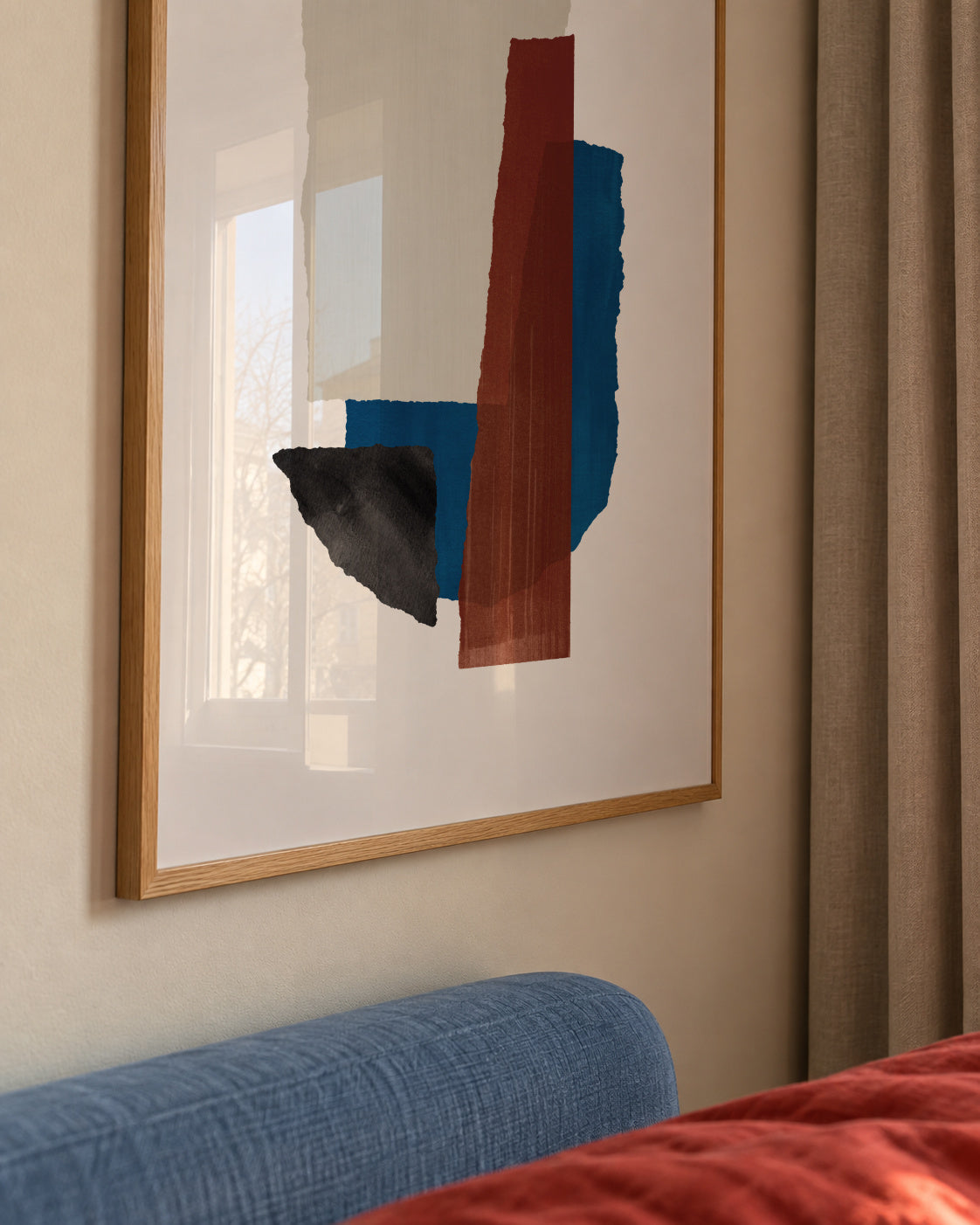 Fragments Nº2 - Framed poster detail