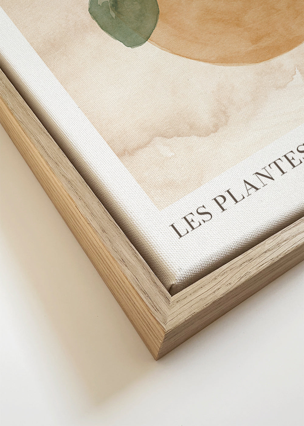Botanický plakát akvarel listy