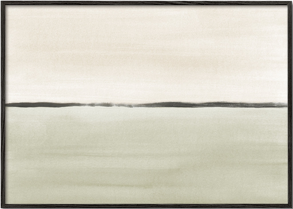 Krajinářské umění: minimalistický olivový horizont