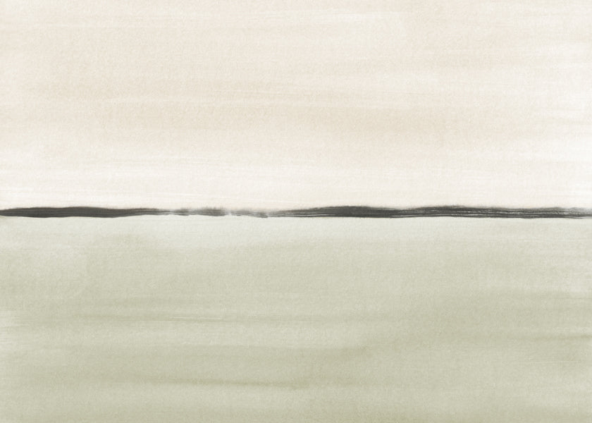 Krajinářské umění: minimalistický olivový horizont