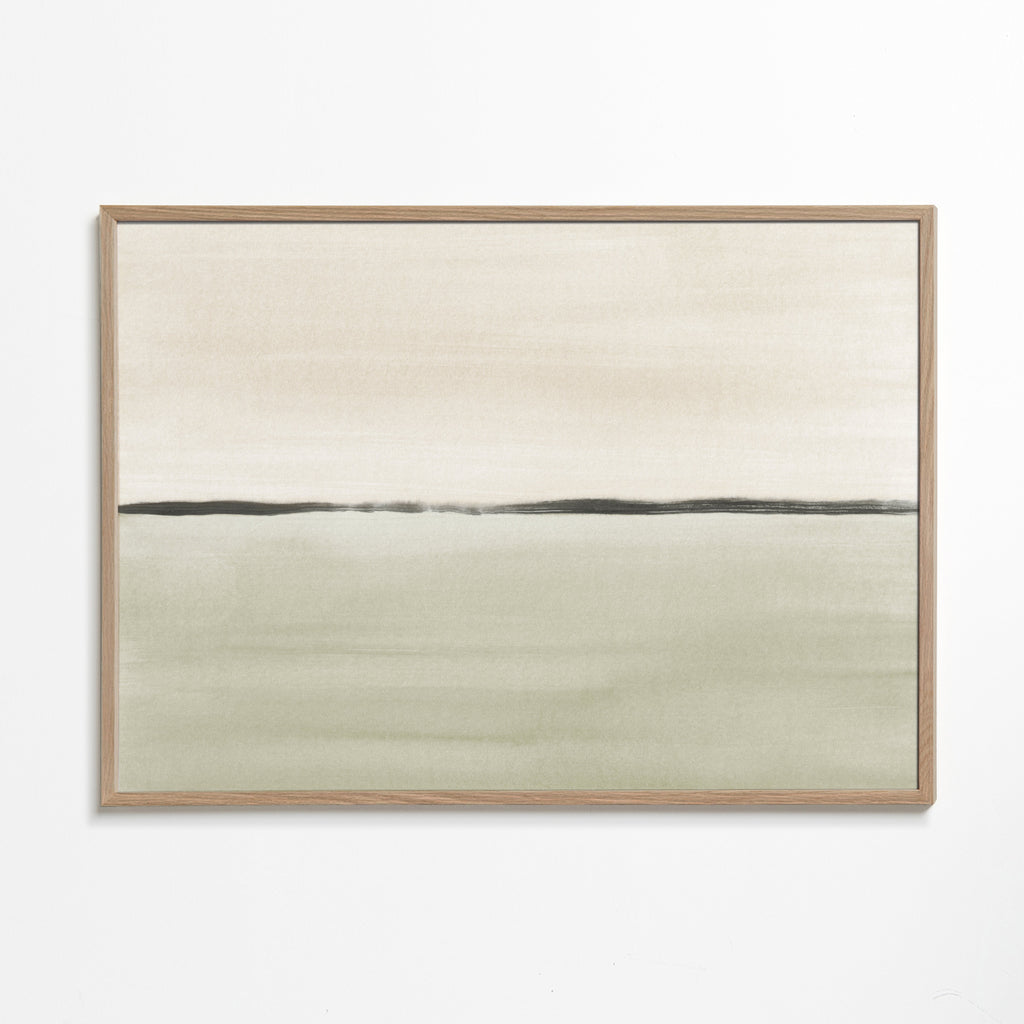 Krajinářské umění: minimalistický olivový horizont