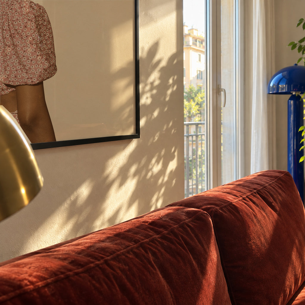 Wildflower bouquet - Framed poster in an interior