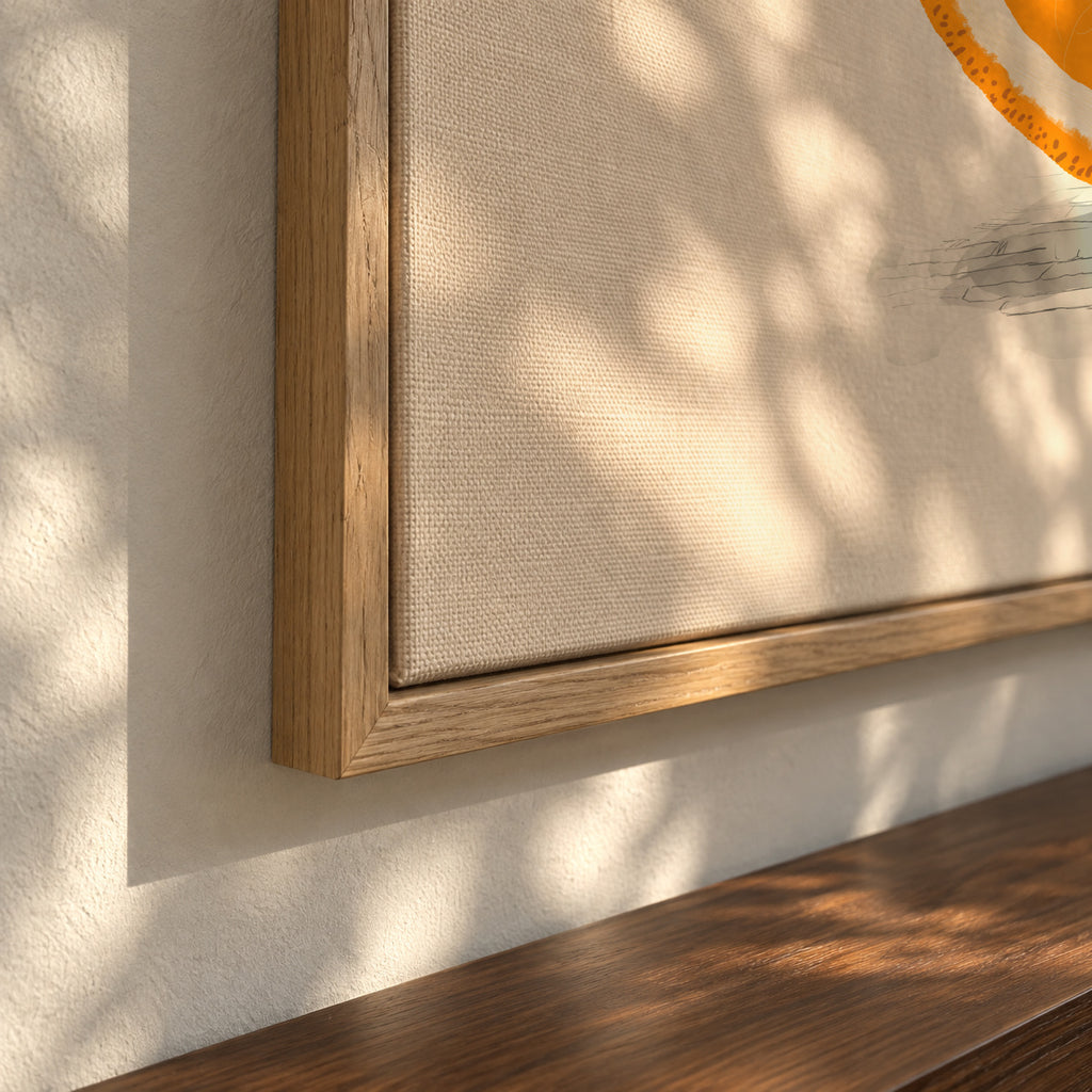 Vitamin - Framed canvas detail
