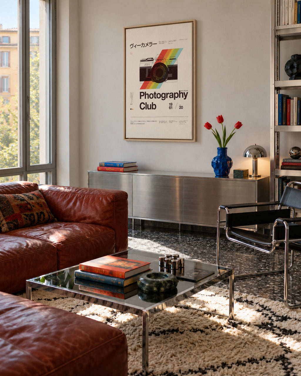 Photography Club - Framed canvas in an interior