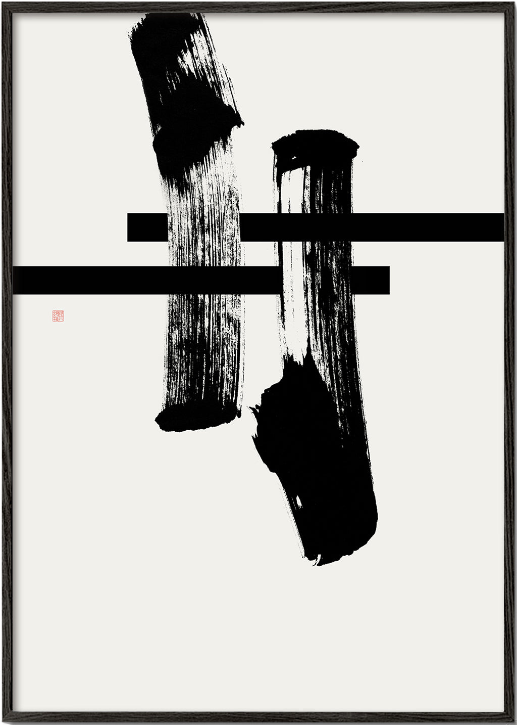Minimalistický inkoustový gest