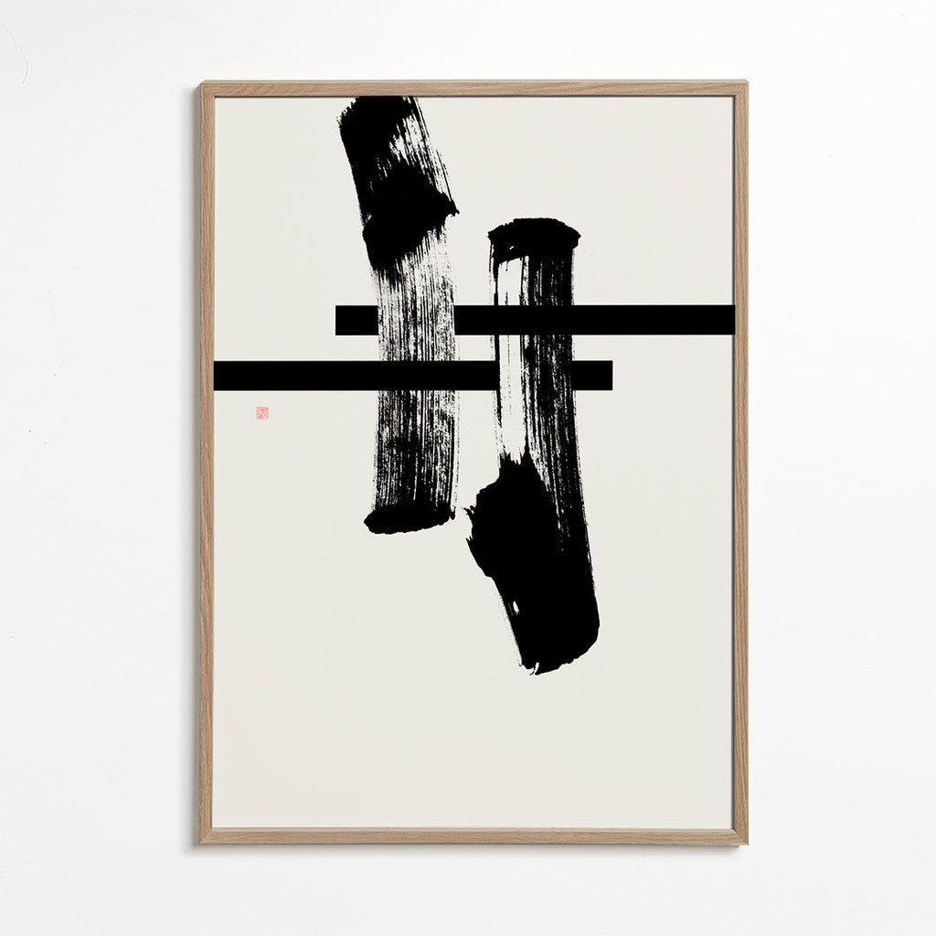 Minimalistický inkoustový gest