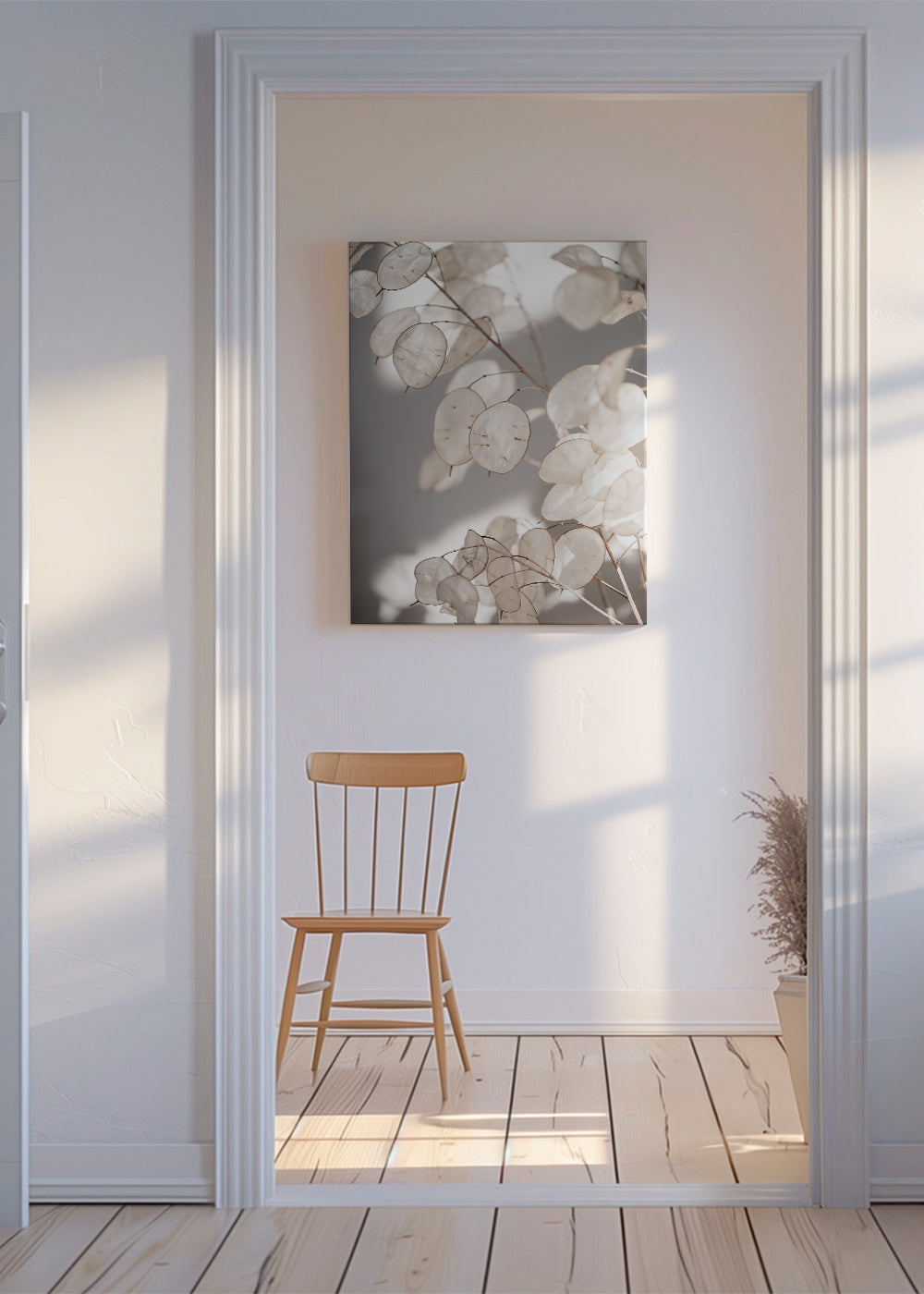 Botanický tisk průsvitné listy fotografie