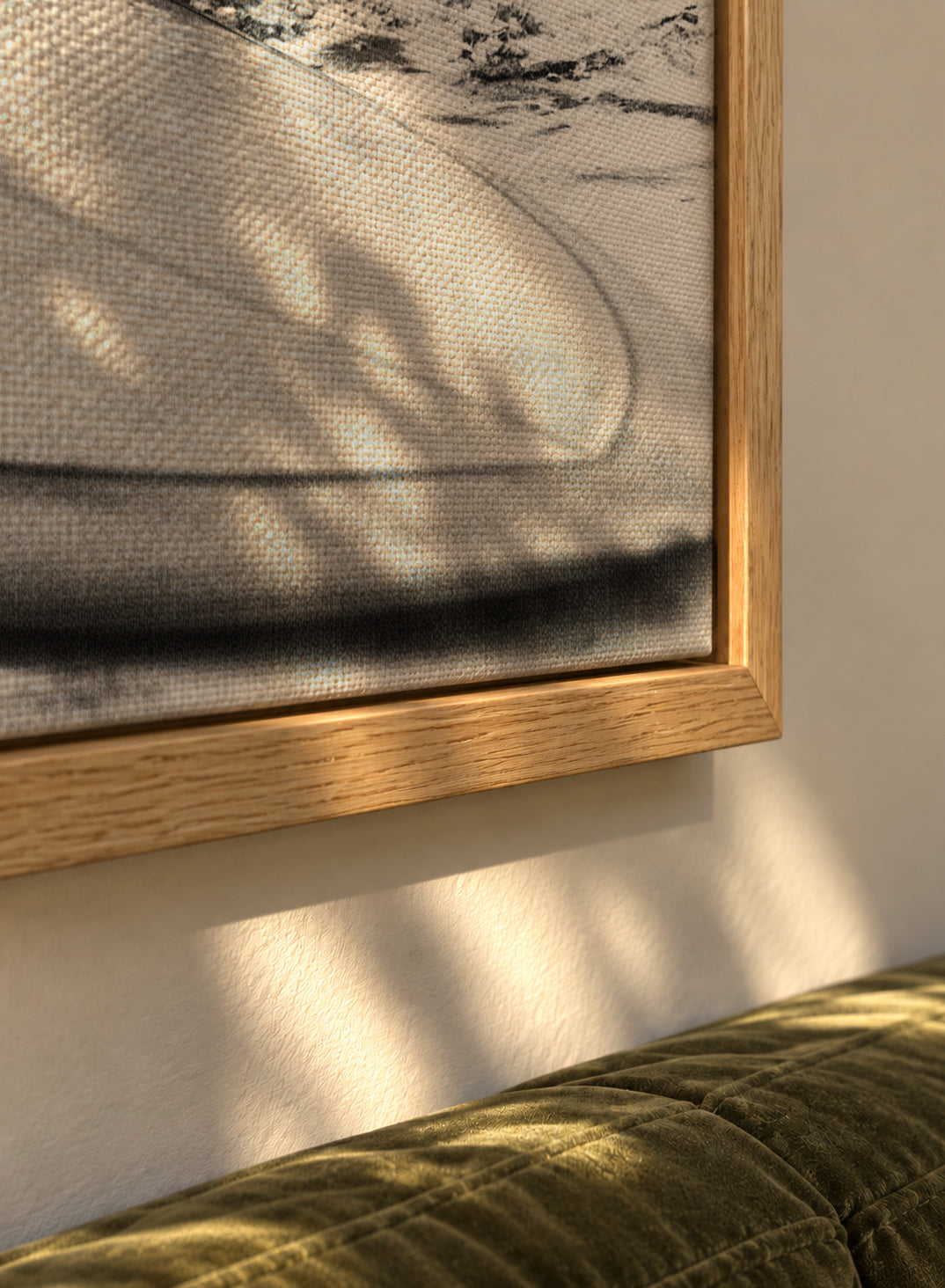 Time To Get Salty 3 - Framed canvas detail
