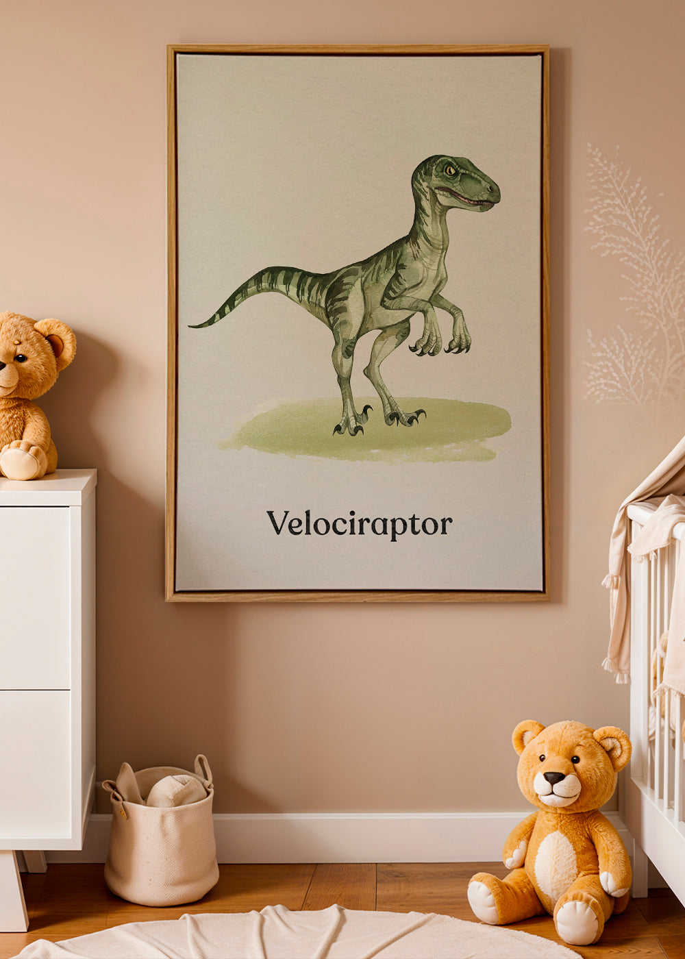 Obraz Velociraptor pro děti