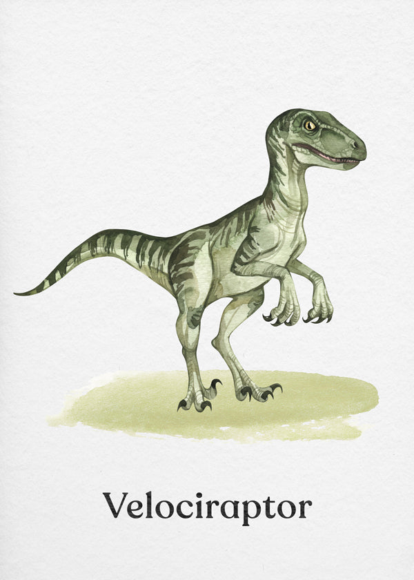 Obraz Velociraptor pro děti