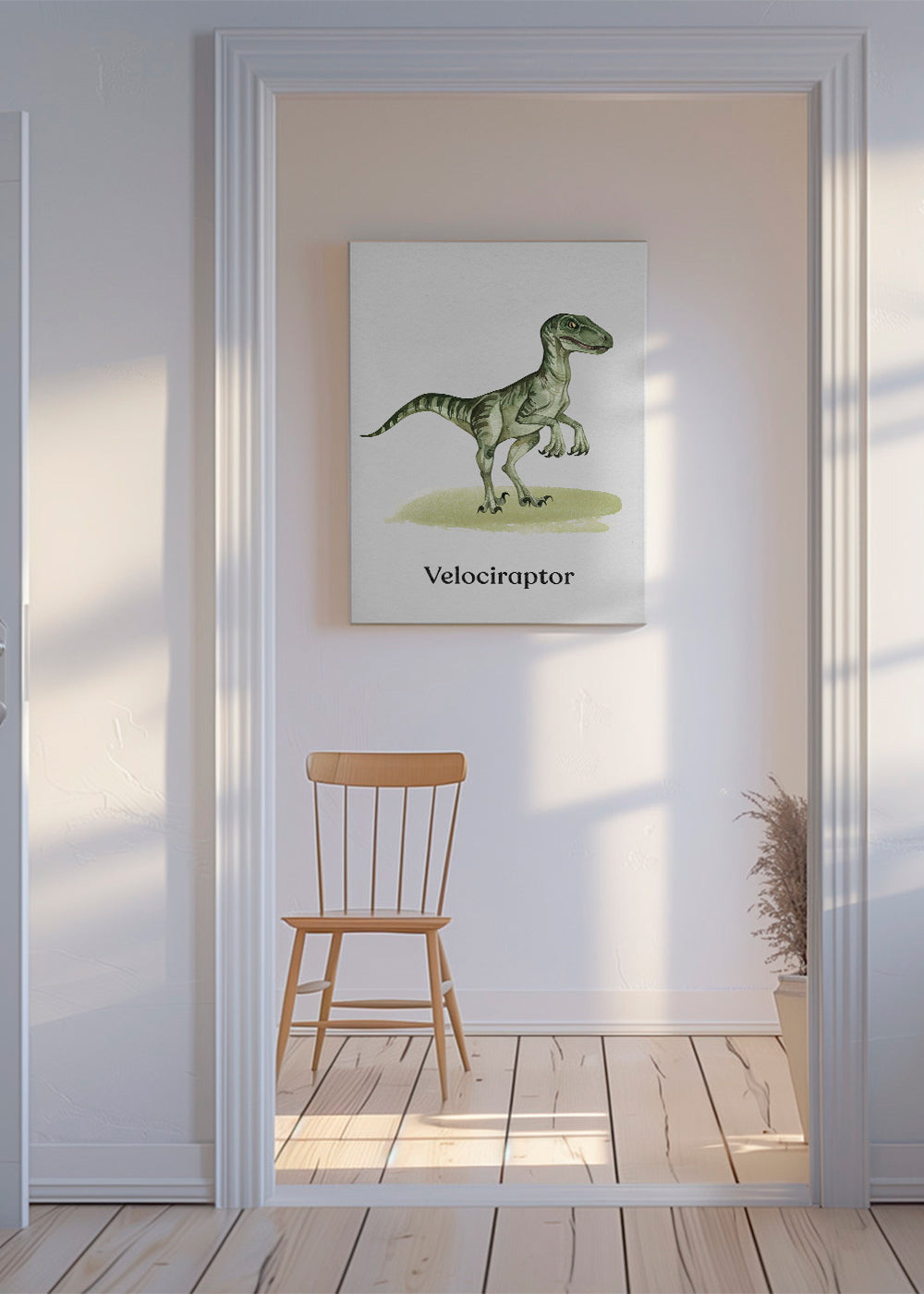 Obraz Velociraptor pro děti