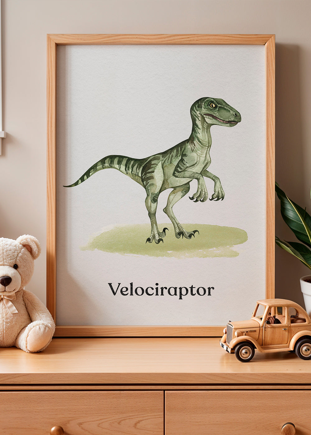 Obraz Velociraptor pro děti