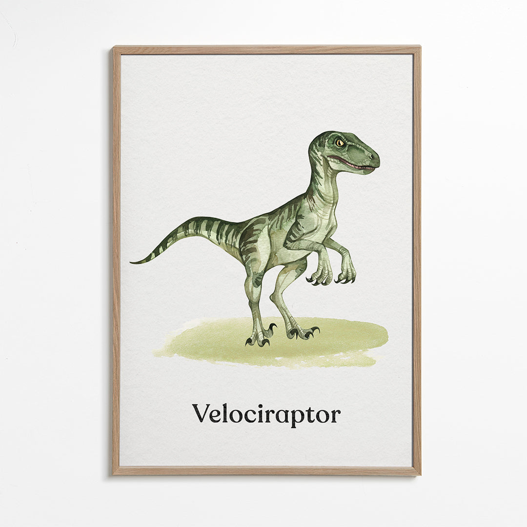 Obraz Velociraptor pro děti