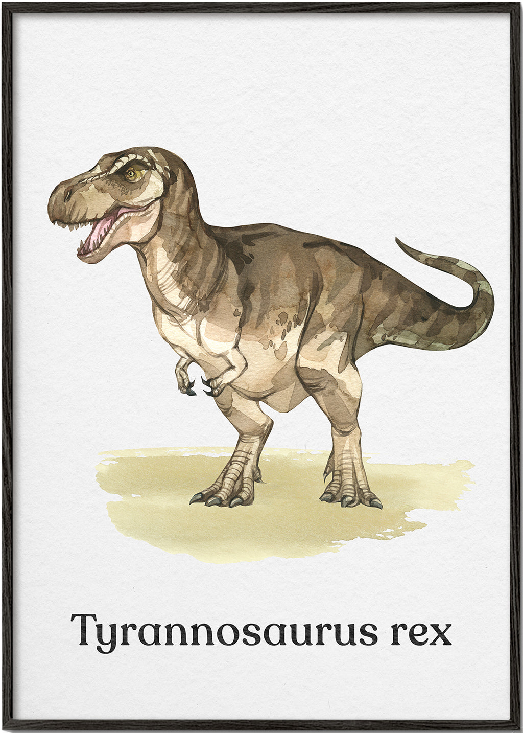 Obraz Tyrannosaurus rex ilustrace