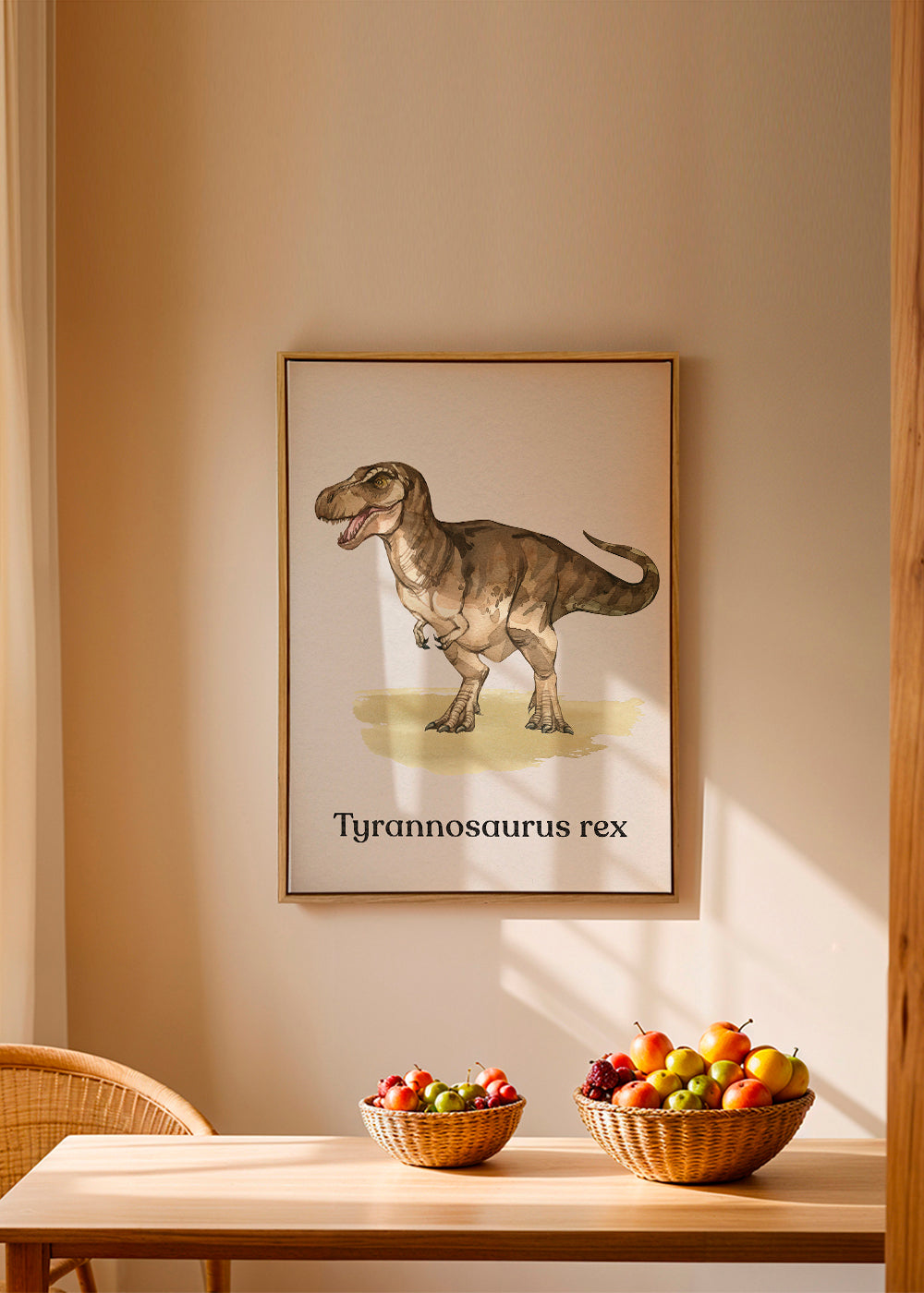 Obraz Tyrannosaurus rex ilustrace