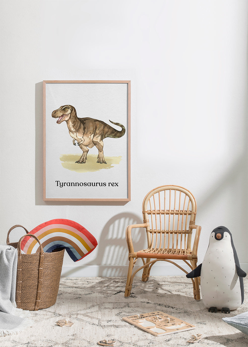 Obraz Tyrannosaurus rex ilustrace