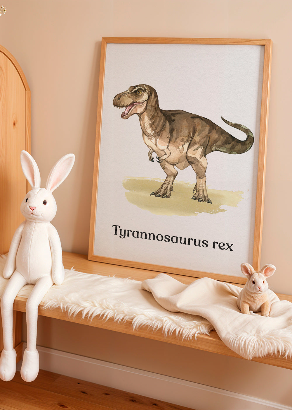 Obraz Tyrannosaurus rex ilustrace