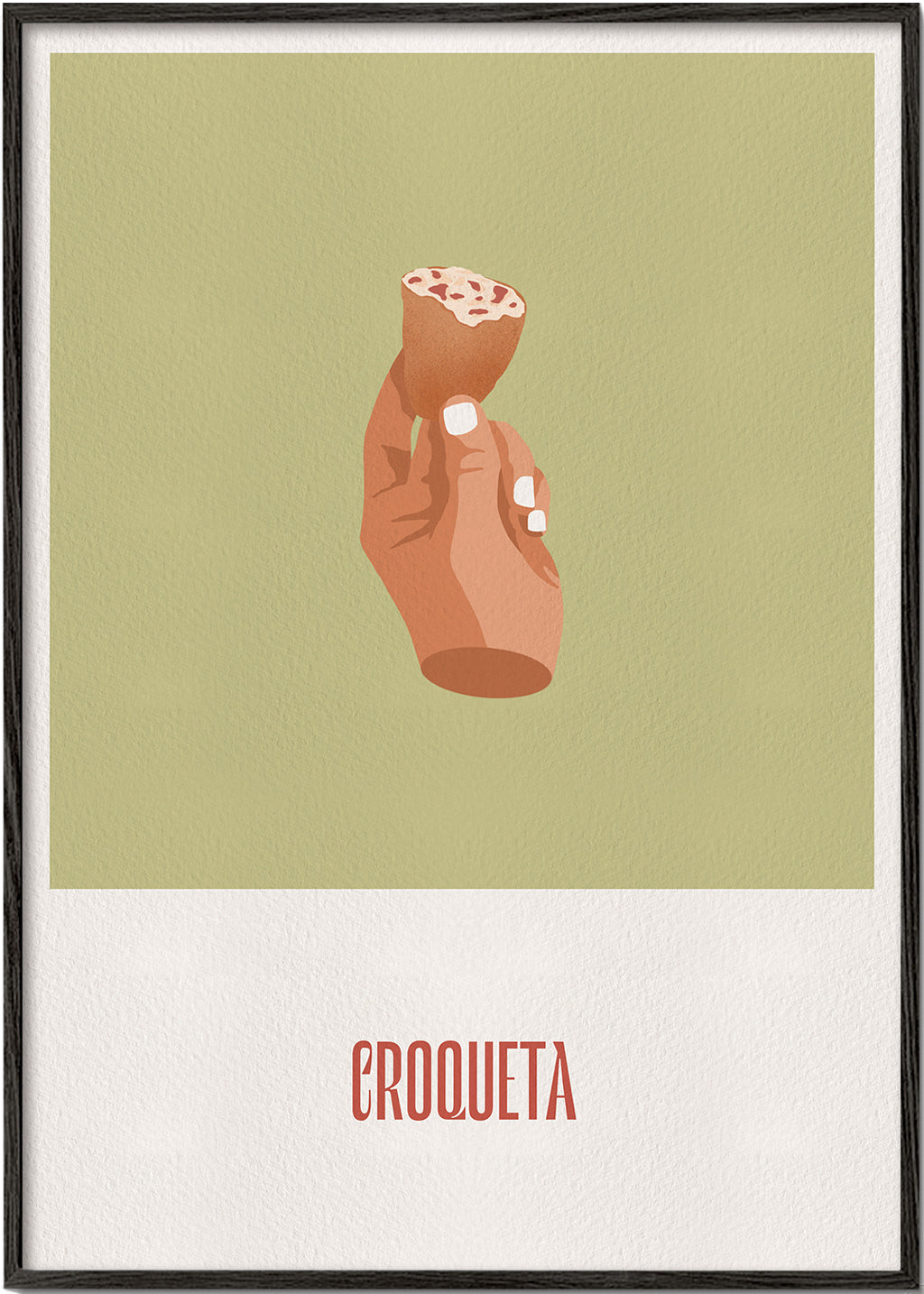 Obraz do kuchyně Kroketa ilustrace