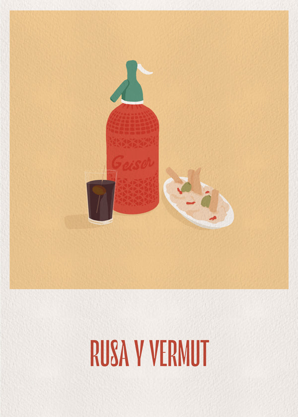 Obraz do kuchyně: Sifon a vermut