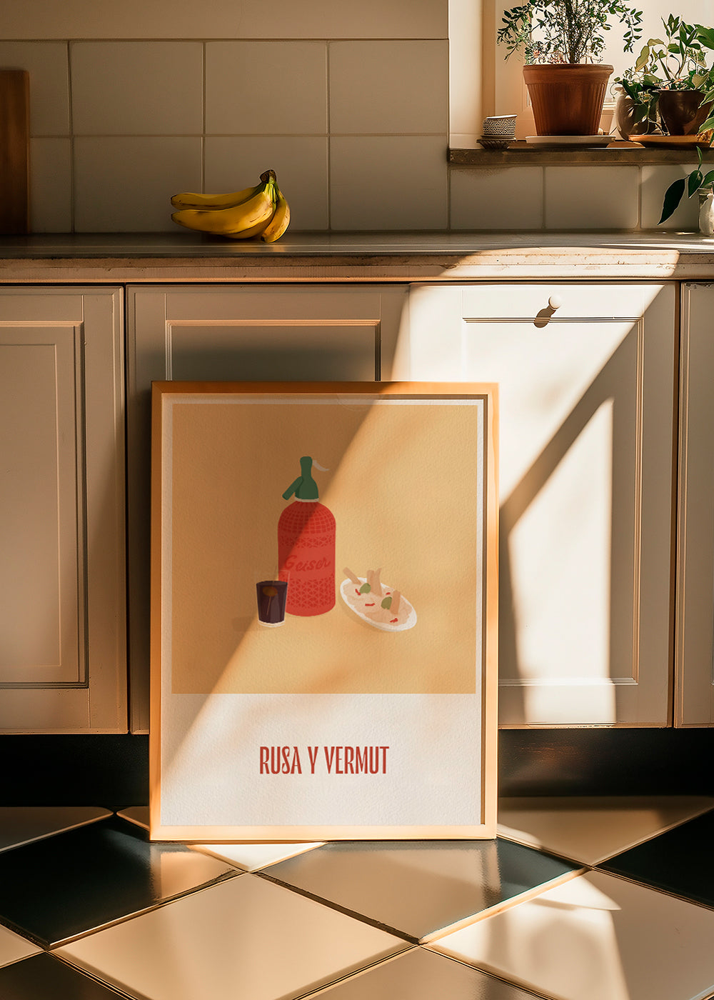 Obraz do kuchyně: Sifon a vermut