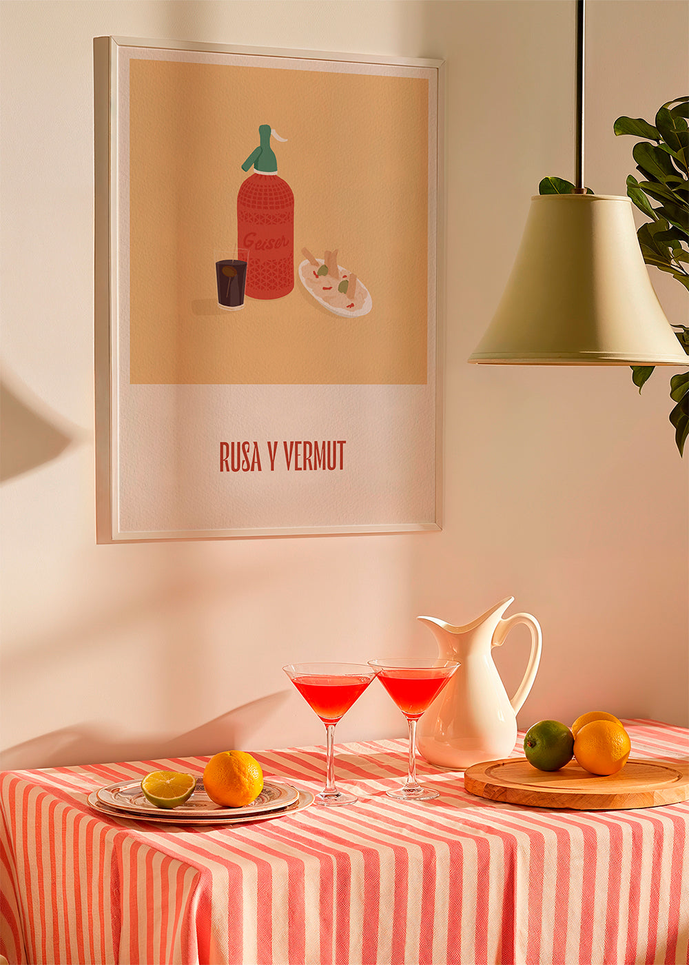 Obraz do kuchyně: Sifon a vermut