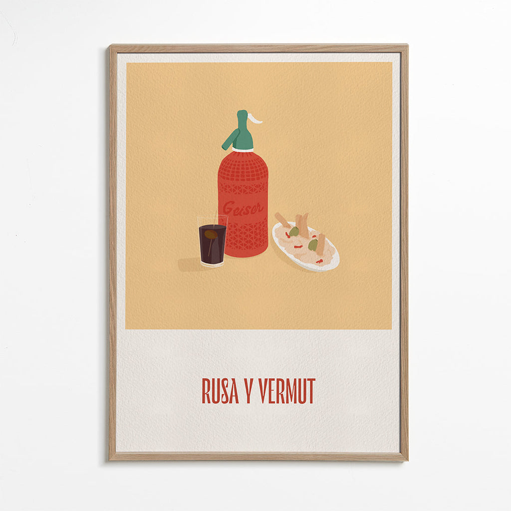 Obraz do kuchyně: Sifon a vermut
