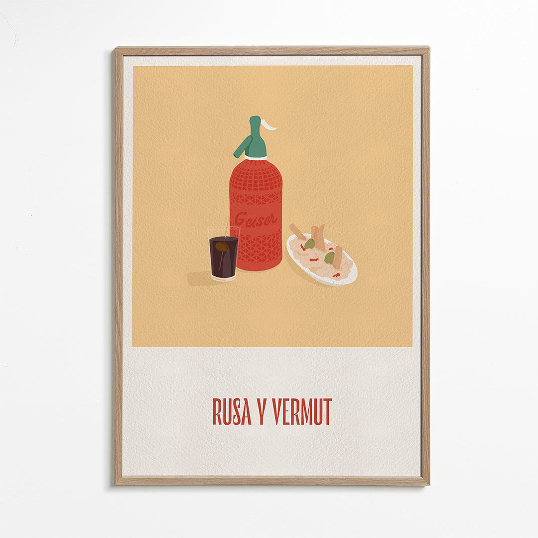 Obraz do kuchyně: Sifon a vermut