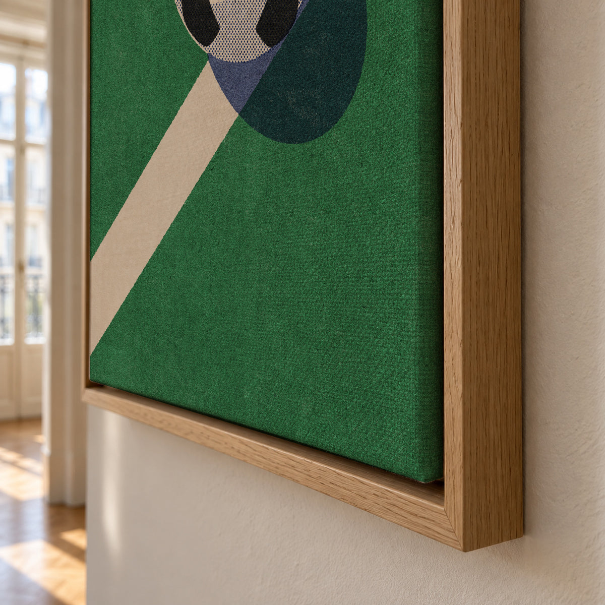 BALLS / Football - Framed canvas detail