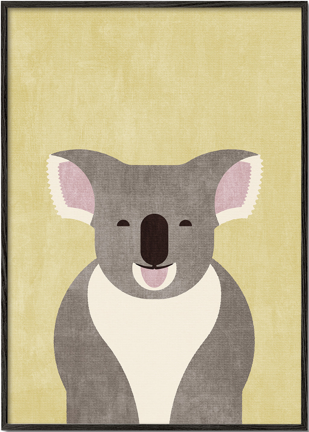 Dětský plakát koala usmívající se