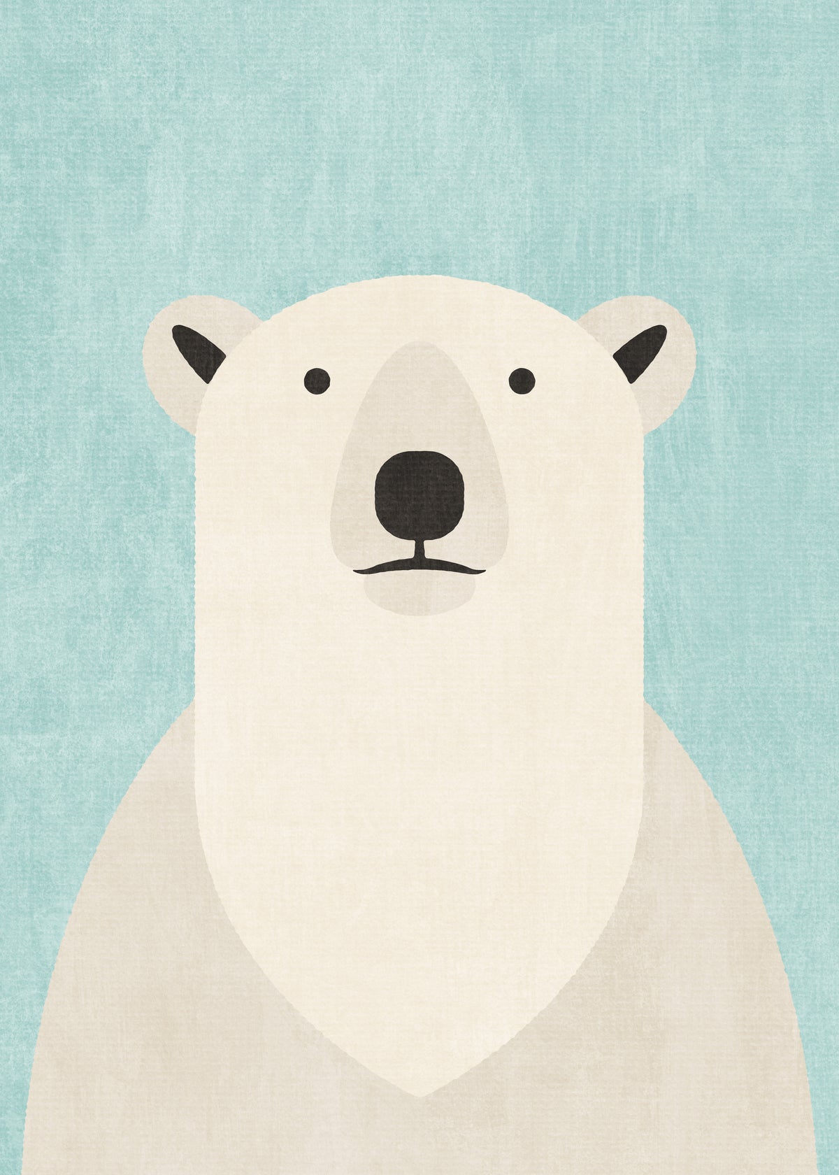 FAUNA / Polar Bear - Unframed art print