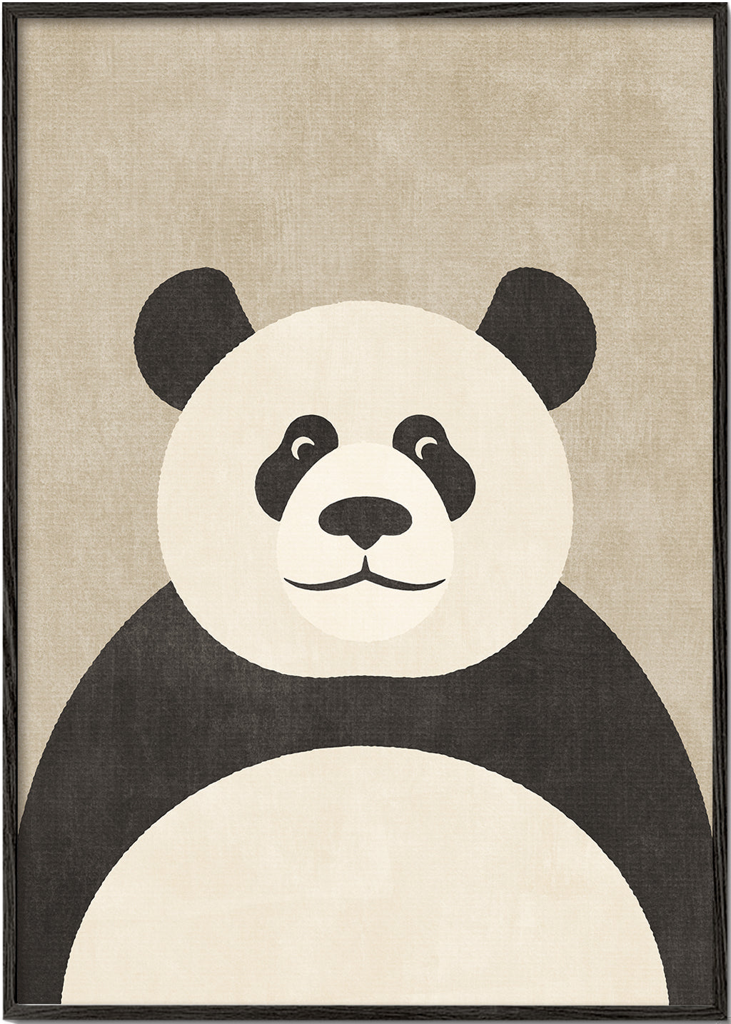 Plakát panda minimalista do dětského pokoje