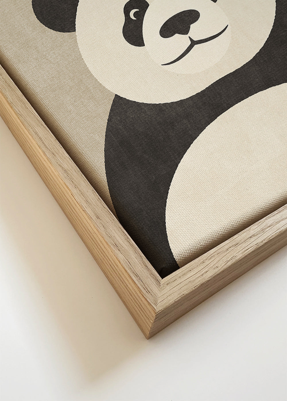 Plakát panda minimalista do dětského pokoje
