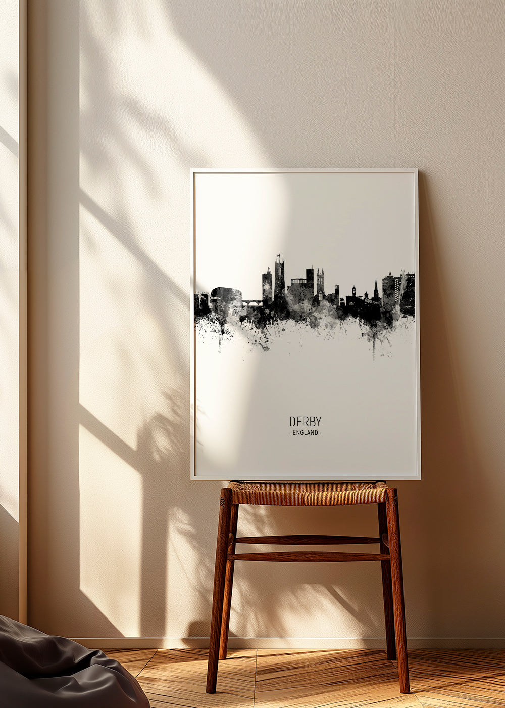 Městské umění: Derby skyline v inkoustu