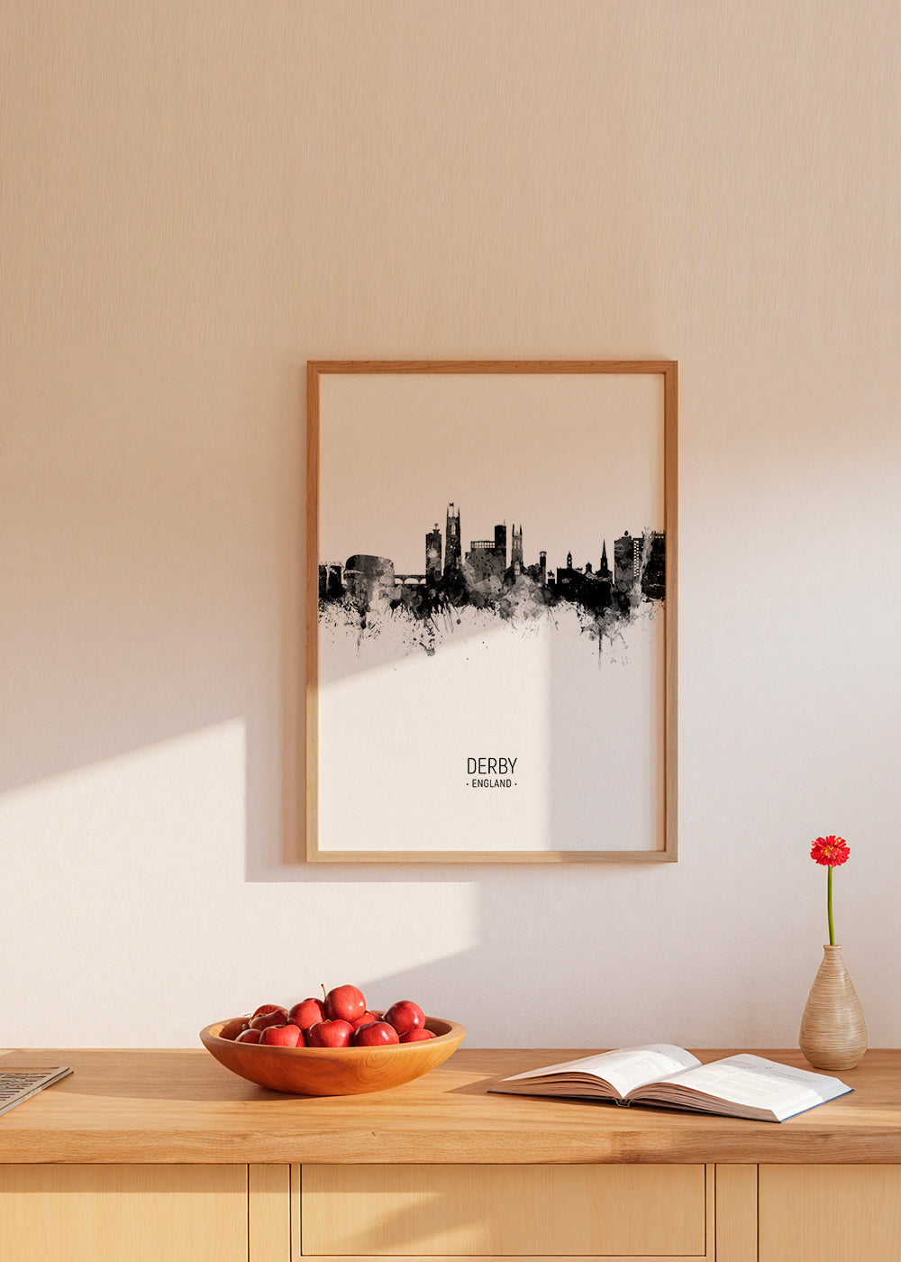 Městské umění: Derby skyline v inkoustu