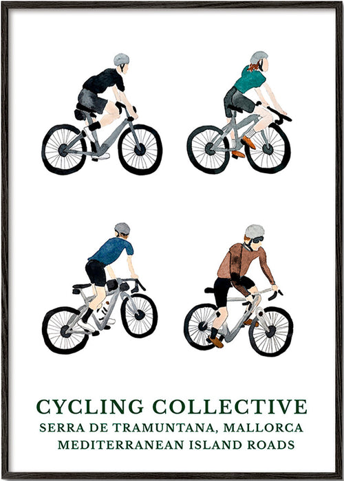 Sportovní obraz Mallorca cyklisté