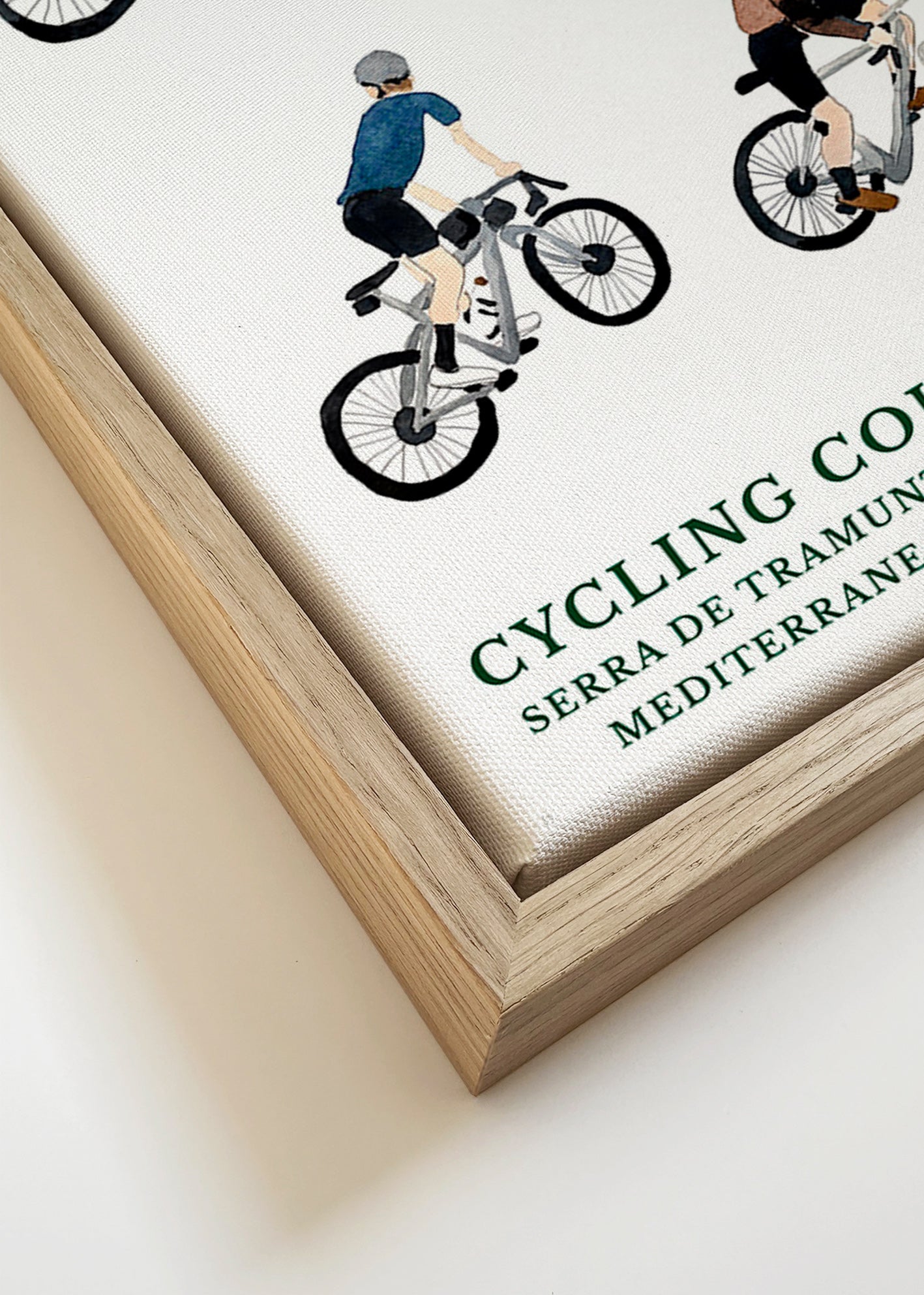 Sportovní obraz Mallorca cyklisté