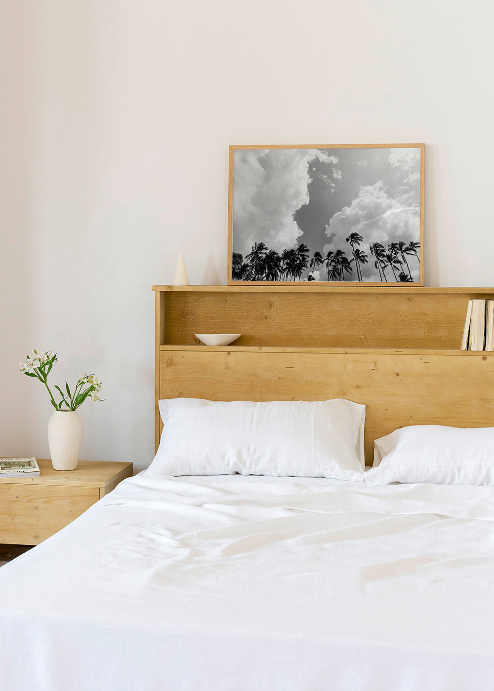 Krajinářské umění s palmami a dramatickou oblohou – Product1