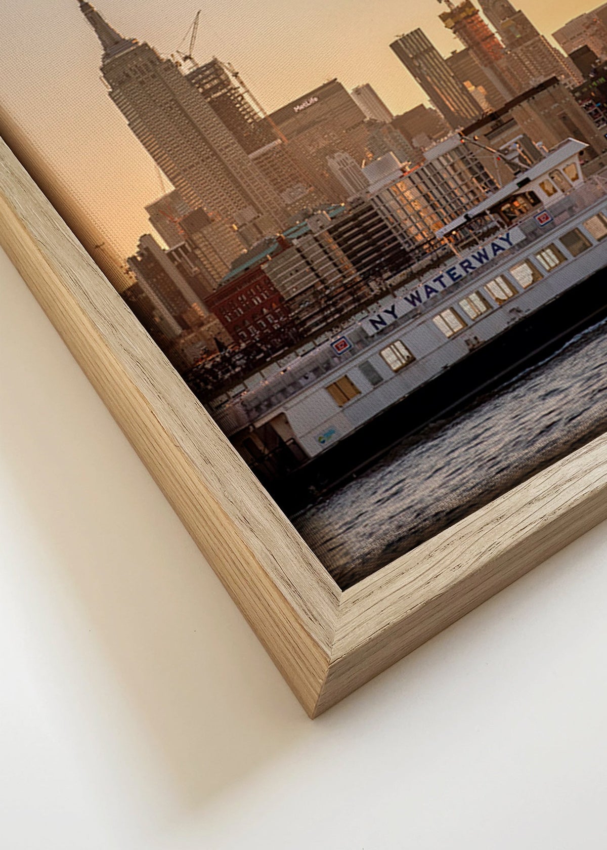 Obraz do města Panorama Manhattan – Canvas detail
