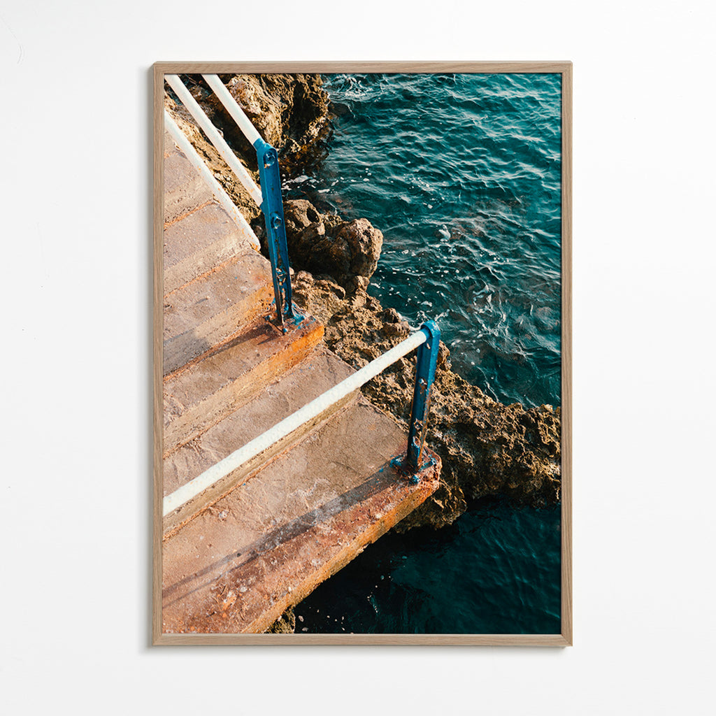 Krajinářské umění: schody k moři – Oak Frame