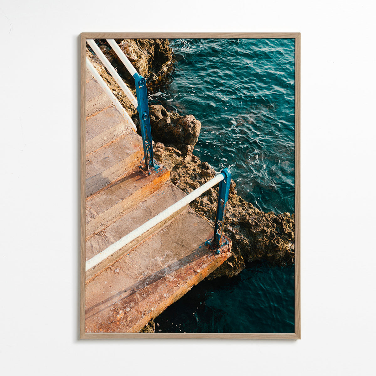 Krajinářské umění: schody k moři – Oak Frame