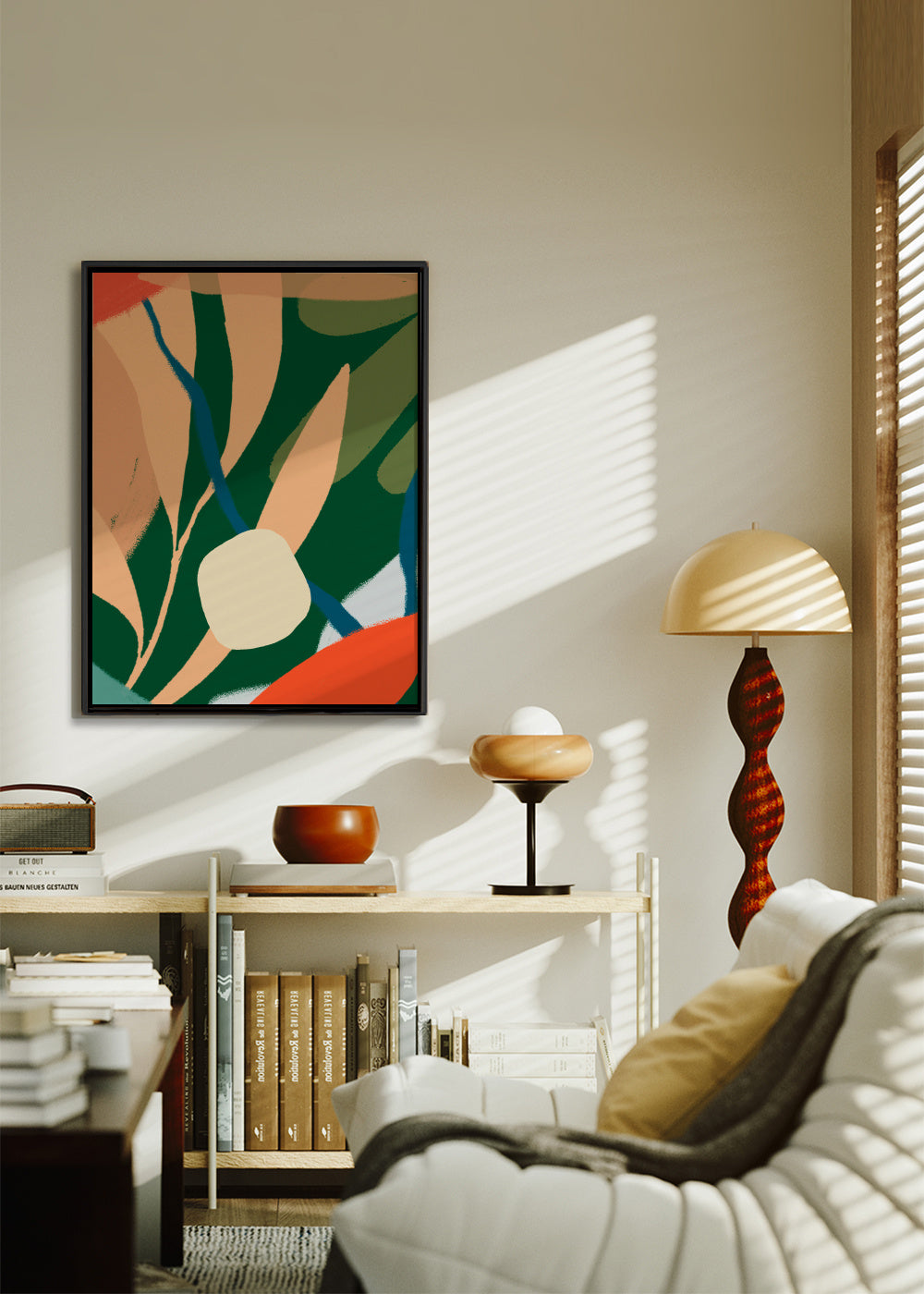 Coruripe - Framed canvas in an interior