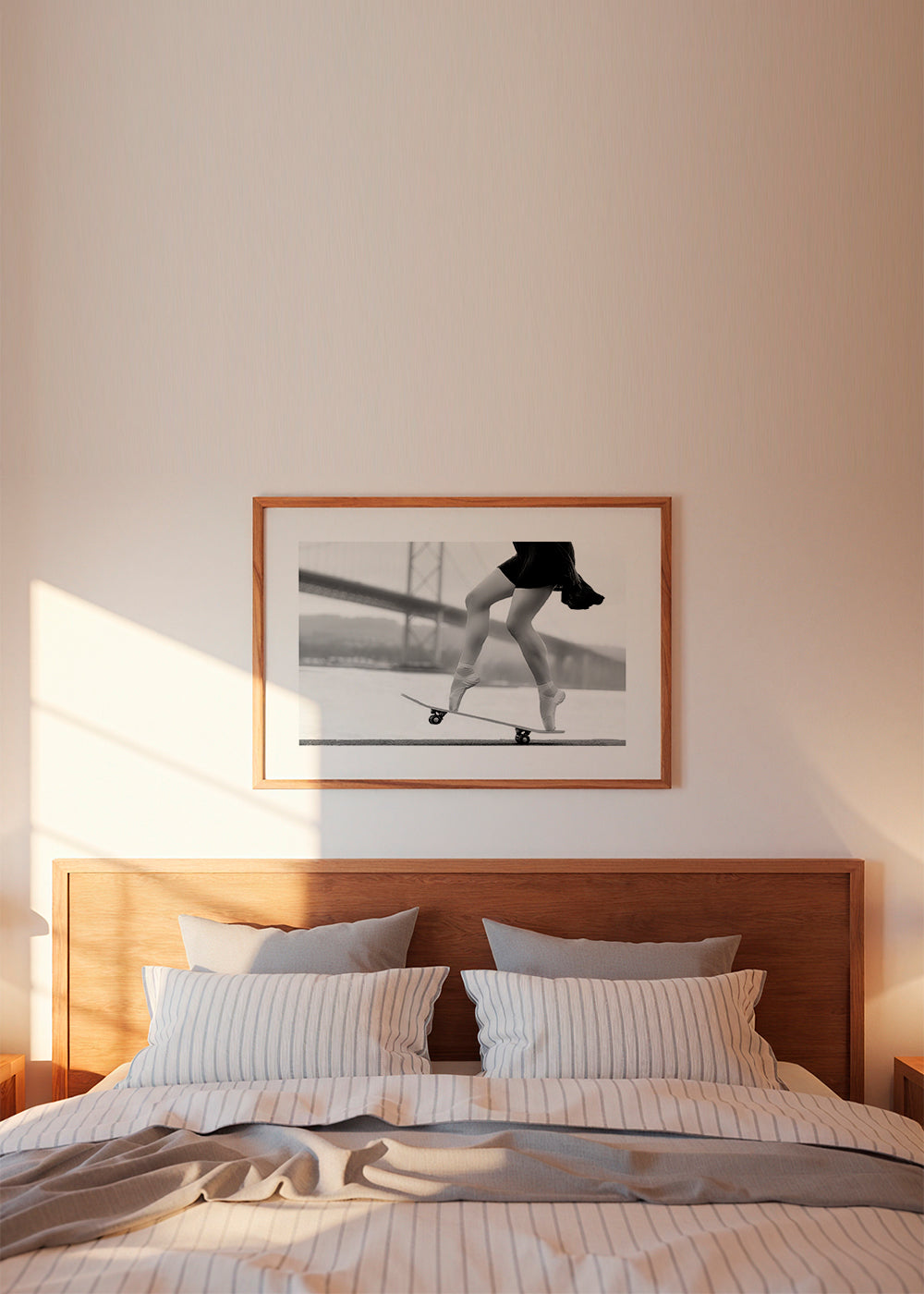 Fotografie skatera na špičkách