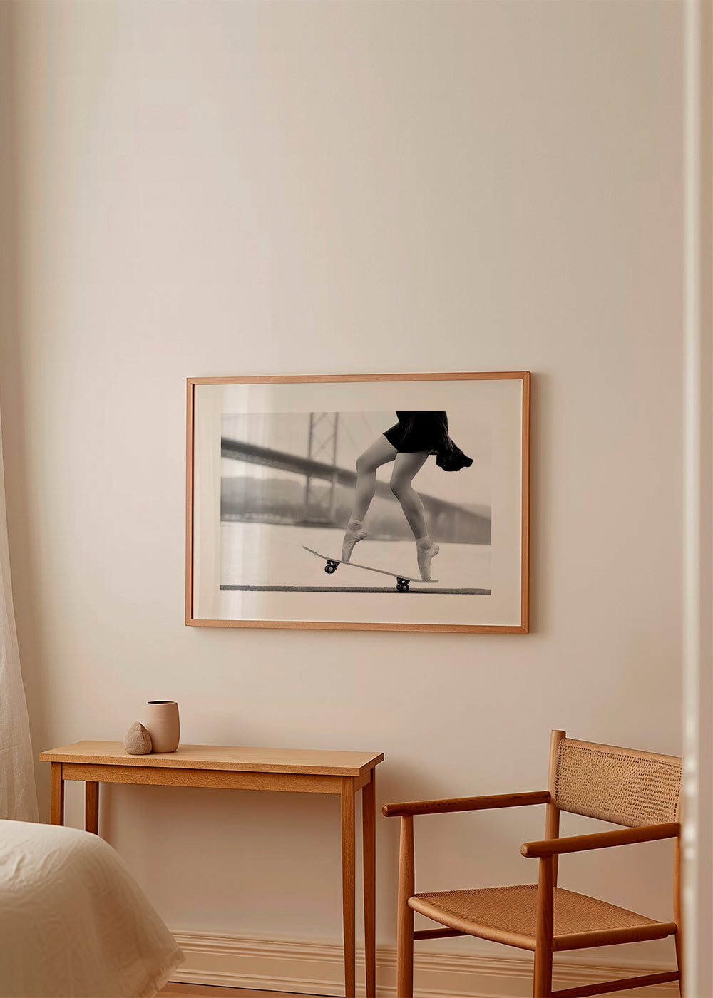 Fotografie skatera na špičkách