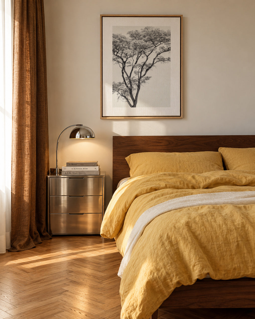 the African eagle - Framed canvas in an interior